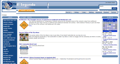 Desktop Screenshot of elsegundo.org
