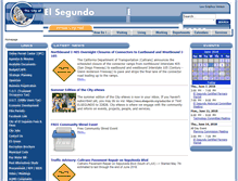Tablet Screenshot of elsegundo.org